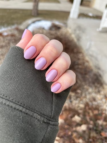 Customer photo review of Matte Top Coat
