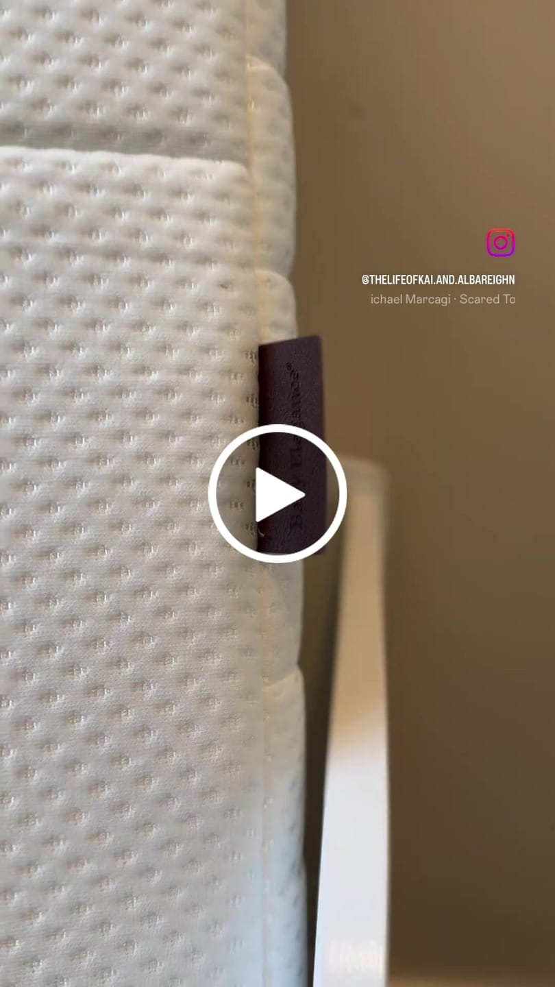 Customer video review of Cot Bed Mattress - Stratus - 70 x 140 x 10cm