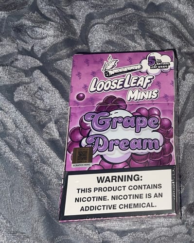 Customer photo review of Grape Dream LooseLeaf Minis (40 Count)