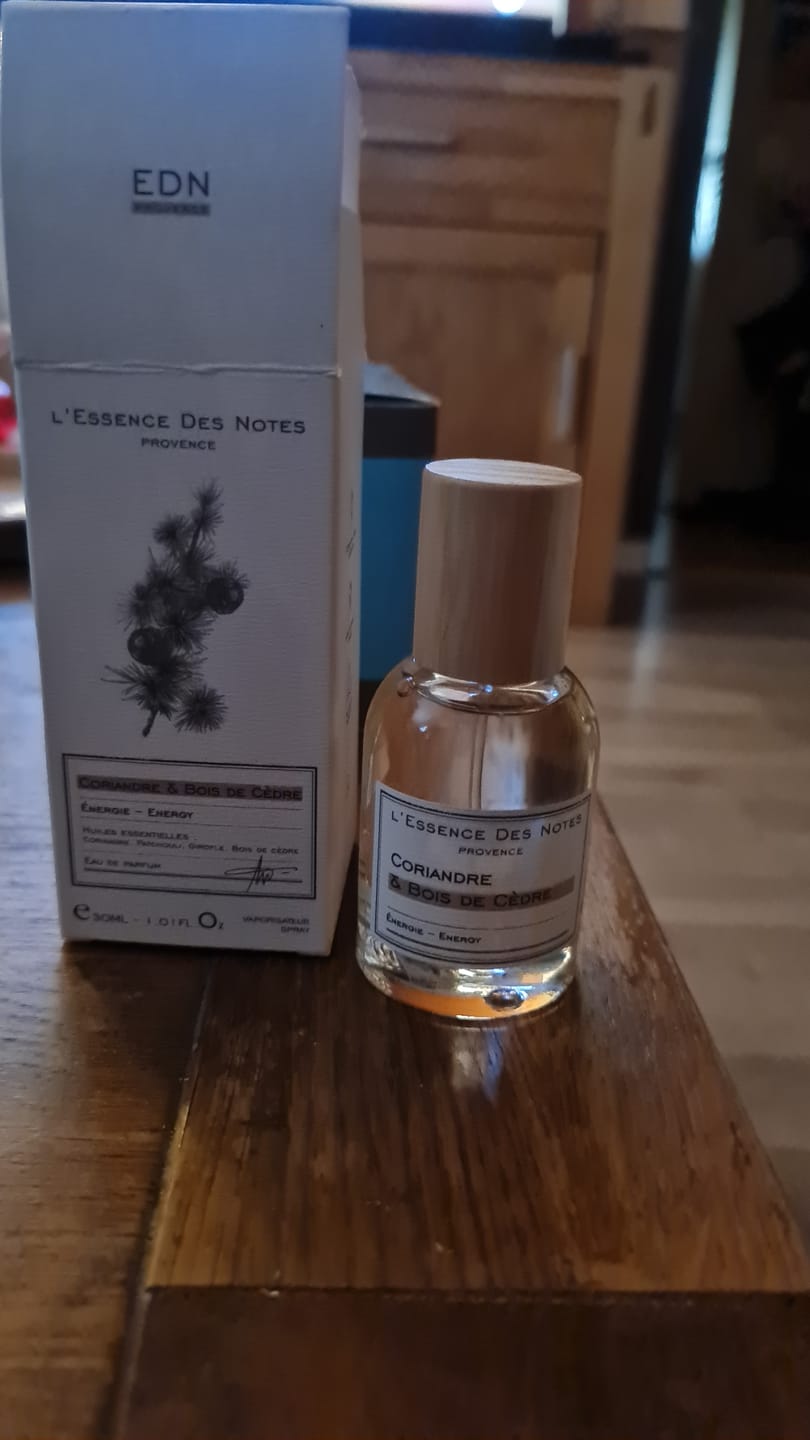 Customer photo review of Coriandre & Bois de Cèdre