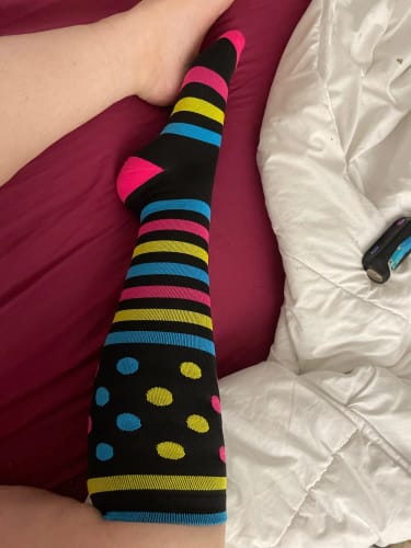 Customer photo review of Socky Mate™ Compression Socks