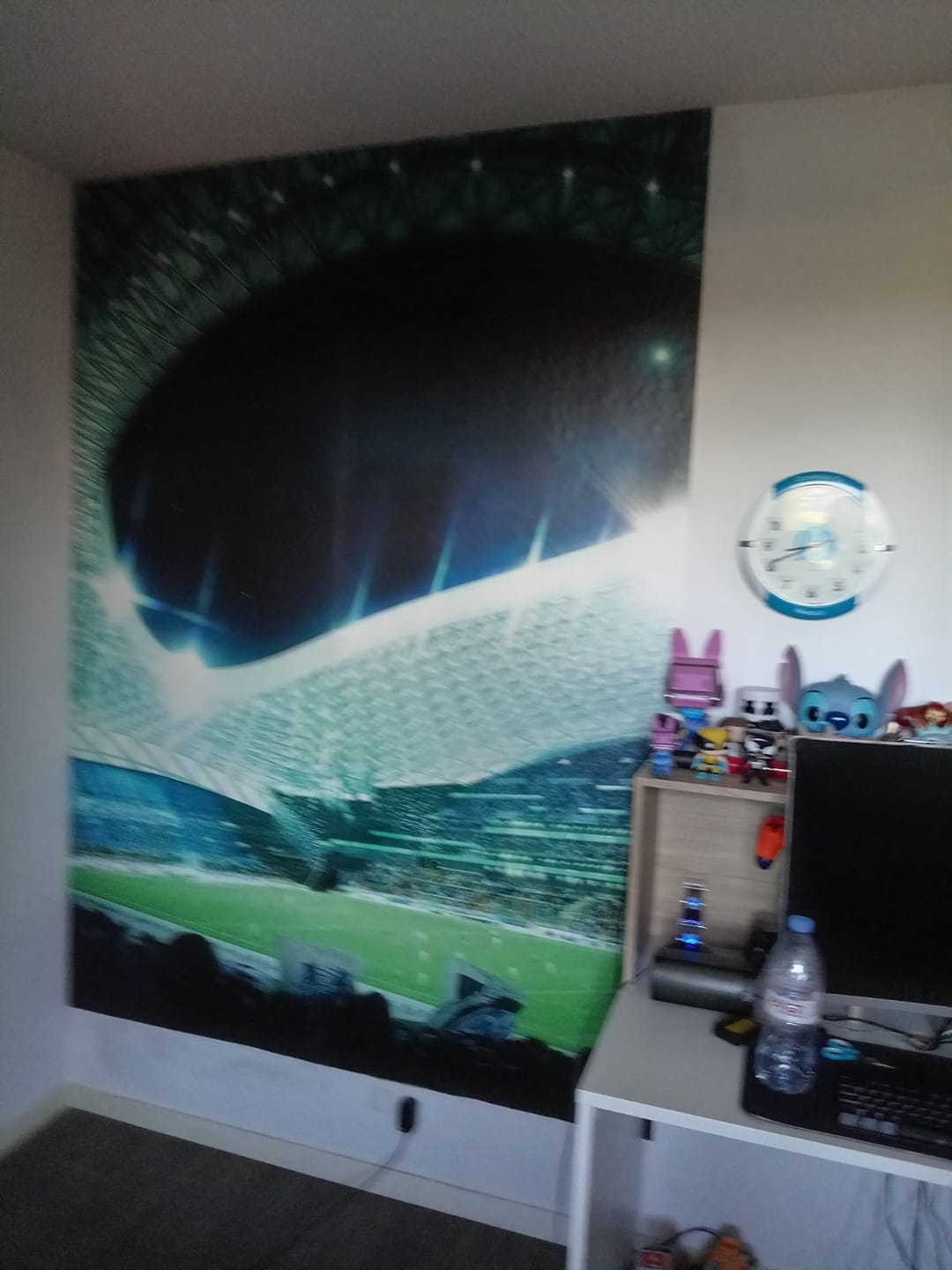 Customer photo review of Papier peint football stade Vélodrome