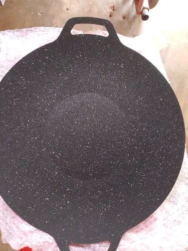 Customer photo review of Multipurpose Korean Style Die-cast Aluminum Grill Pan