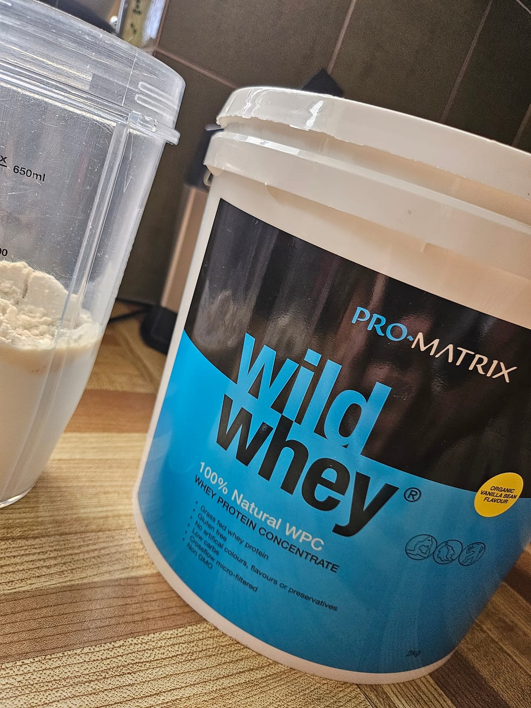Customer photo review of 2kg VANILLA, Concentrate WILD WHEY