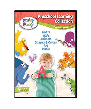Customer photo review of SAVE $9.95! Brainy Baby Preschool Learning Collection 6 DVD Set: Discovering the Basics Deluxe Edition