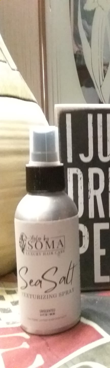 Customer photo review of SEA SALT Texturizing Spray
