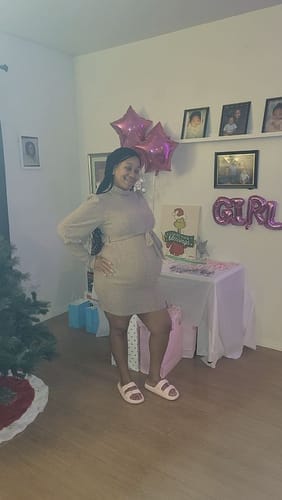 Customer photo review of The Snuggi Sandals