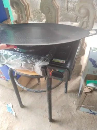 Customer photo review of Multipurpose Korean Style Die-cast Aluminum Grill Pan