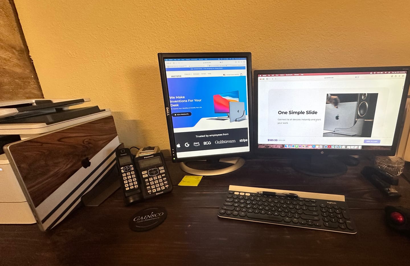 Customer photo review of Ascrono® MacBook Docking Station