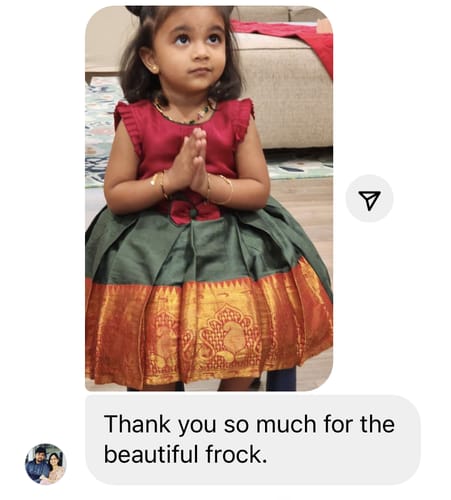 The Nesavu customer review from Anusha