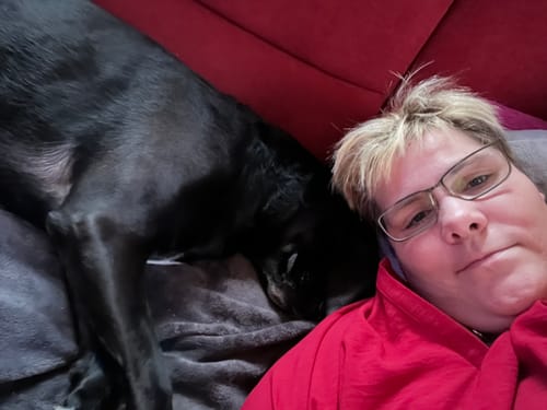 Customer photo review of Das beste Team - Personalisierbarer Unisex Hoodie Rückendruck