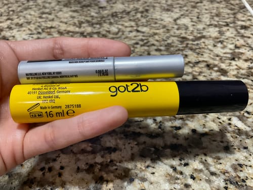 Customer photo review of got2b - Glue 4 Brows & Edges 16ml