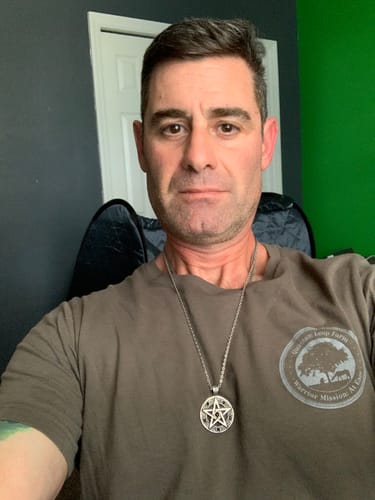 Customer photo review of Pentacle of the Black Onyx