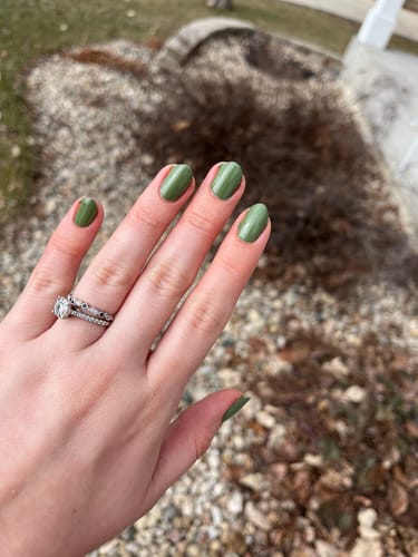 Customer photo review of Cling Color Grip Top Coat