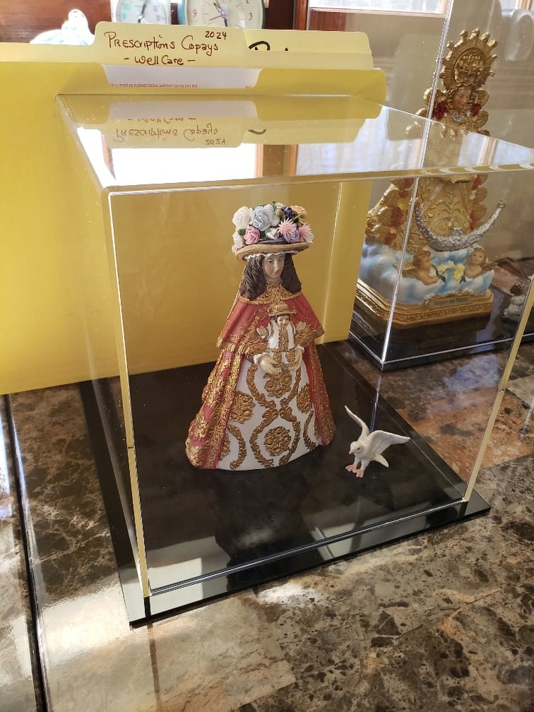 Customer photo review of Versatile Acrylic Display Cases with Double Sheet Base with Clear Case