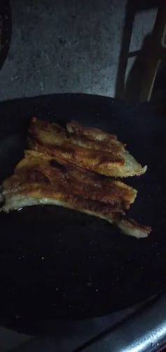 Customer photo review of Multipurpose Korean Style Die-cast Aluminum Grill Pan