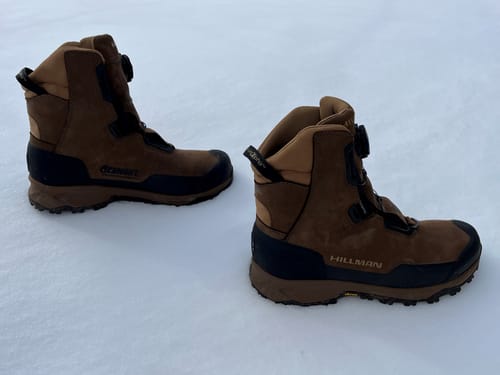Customer photo review of 2.0 ALPHA AEROGEL HUNTING BOOTS