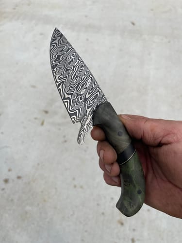 Customer photo review of Spalted Tamarind | Maple Burl