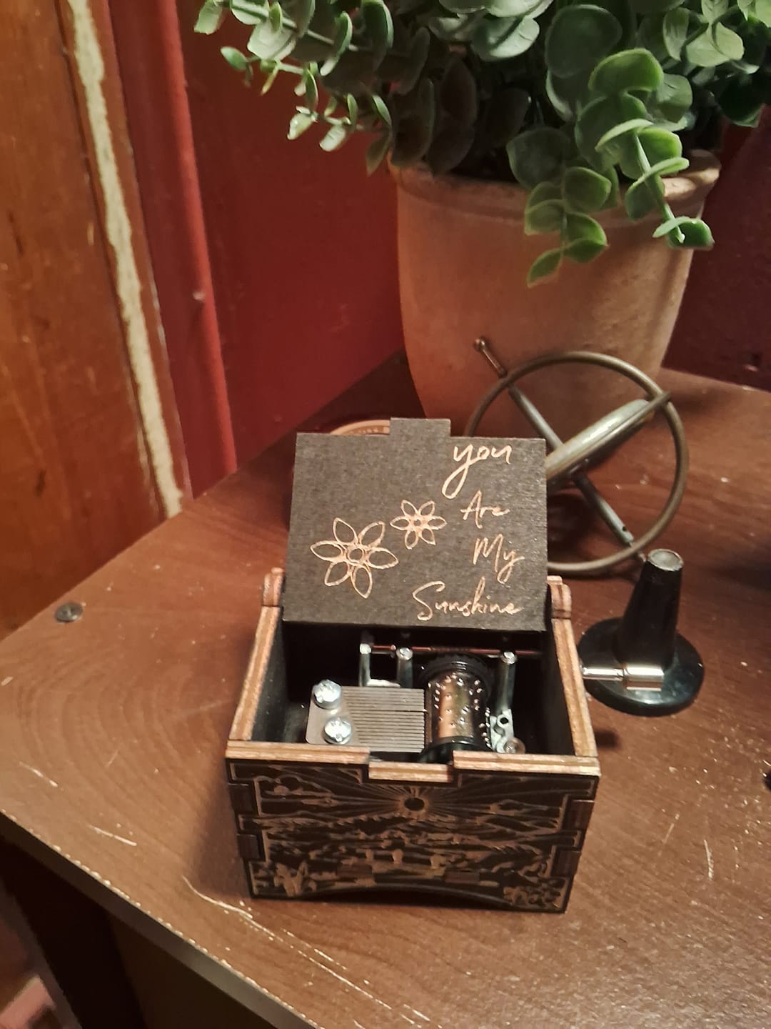 Customer photo review of Custom Digital Music Box - Any song, tune, or voice