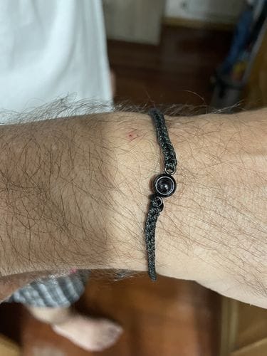 Customer photo review of Pulsera personalizada con foto