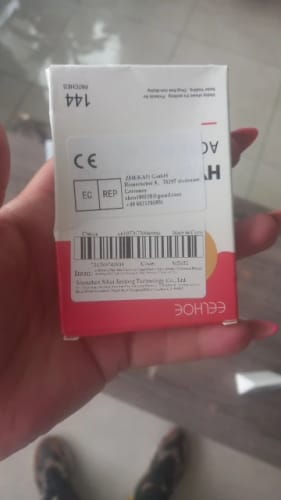 Customer photo review of Patchs anti boutons et acné