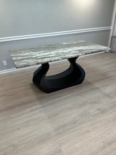 Customer photo review of Table Base 301 Uilani 28H Metal Heavy Duty Furniture