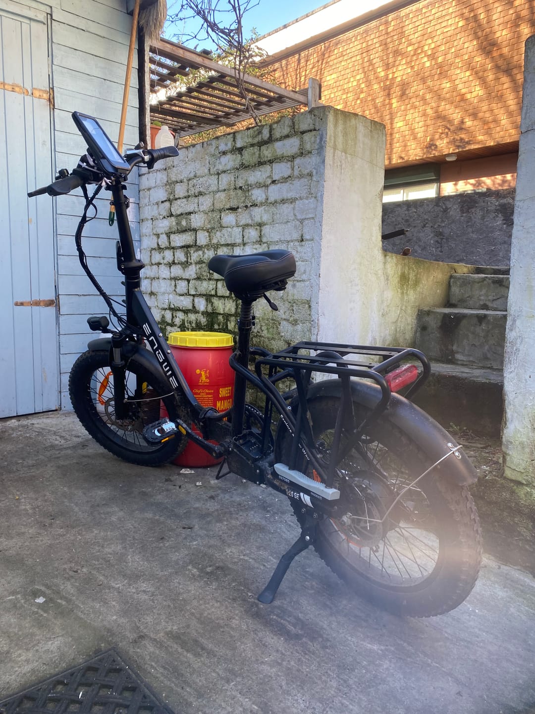 Customer photo review of 36V 15.6Ah Lithium Battery For Engwe L20 SE Electric Bike