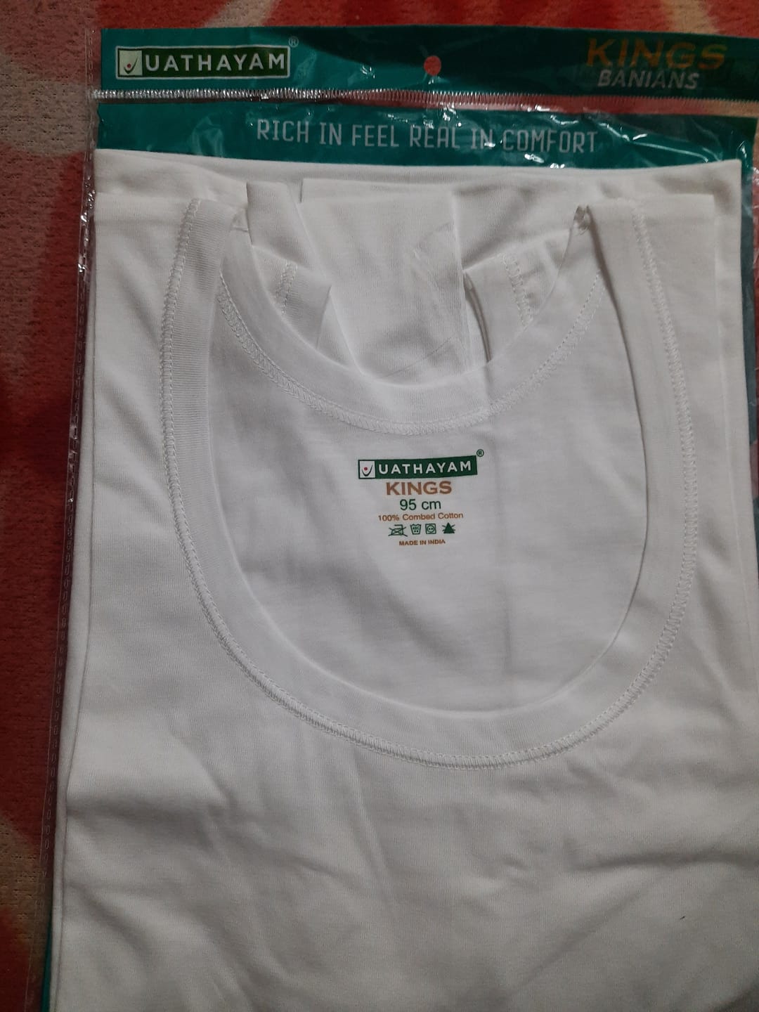 Customer photo review of Kings RNBS Banian (vest)