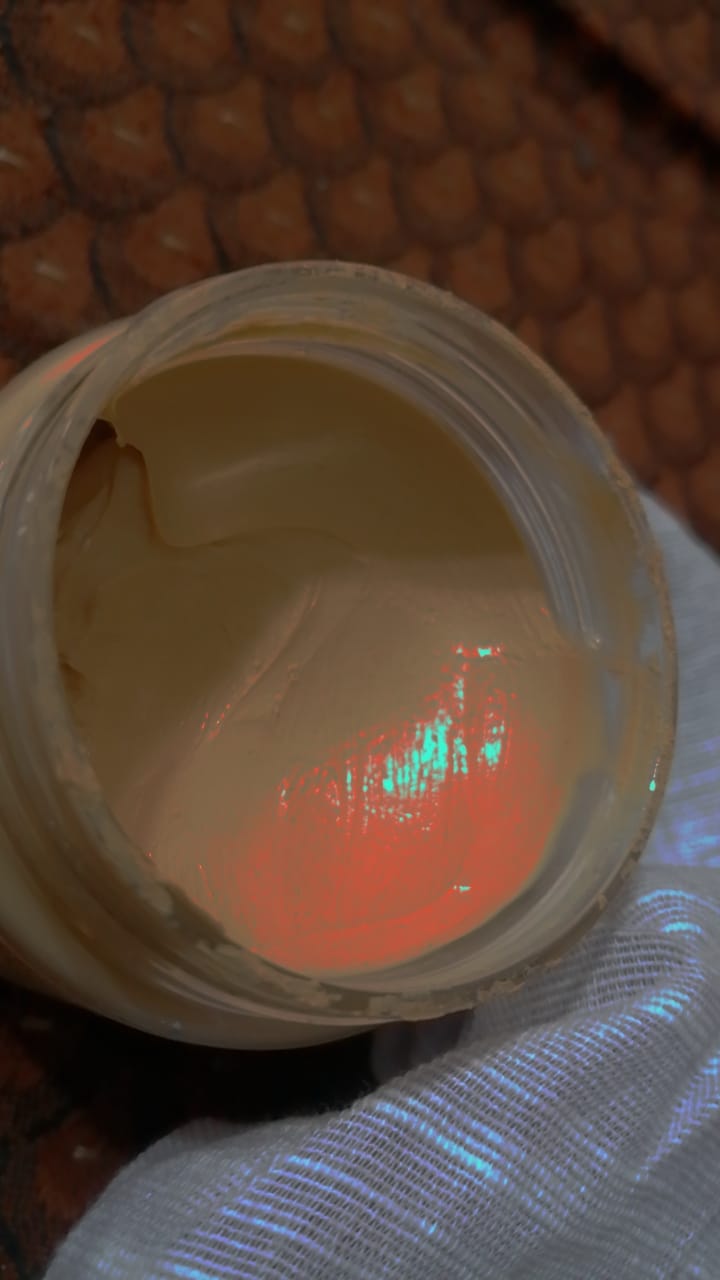 Customer photo review of Golden Glow Mask
