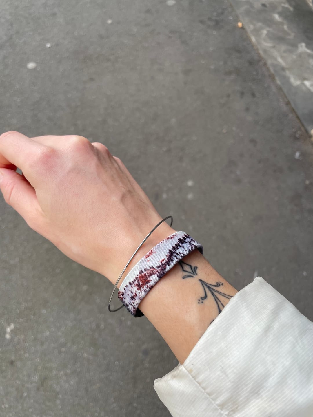 Customer photo review of Life is better in the Alps - Winter - Elastisches Armband