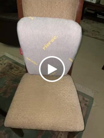 Customer video review of Ruf- Full back Support Pillow- End of Year of Sale