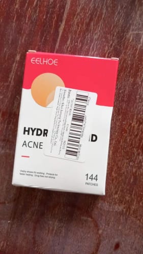 Customer photo review of Patchs anti boutons et acné