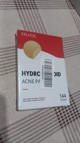 Customer photo review of Patchs anti boutons et acné