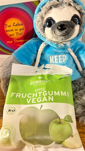 Customer photo review of Bio Fruchtgummi Grüner Apfel