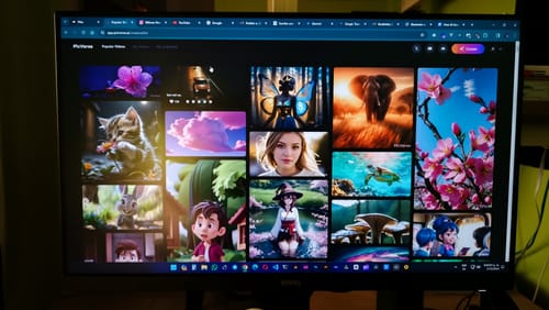 Customer photo review of Monitor BENQ 24" Led GW2480L 1920X1080 DSUB-HDMI incluye cable HDMI