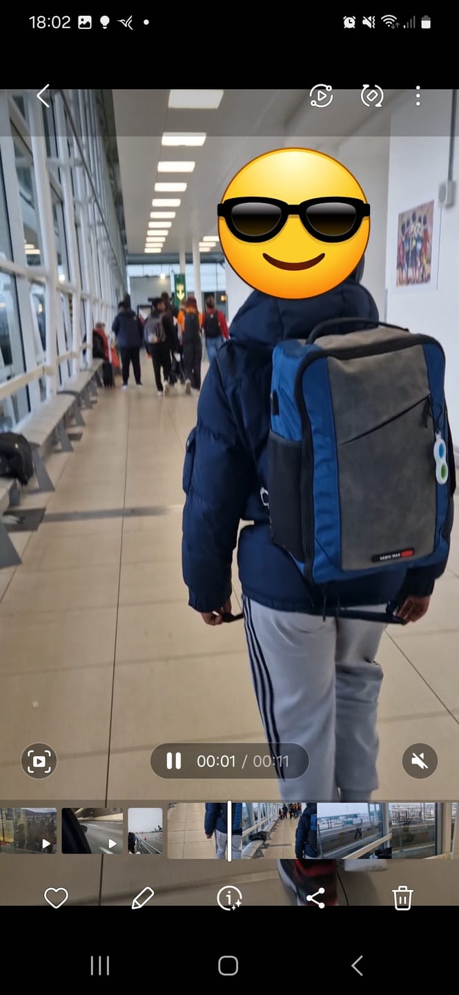 Customer photo review of Manhattan 20L Backpack - 40x20x25cm