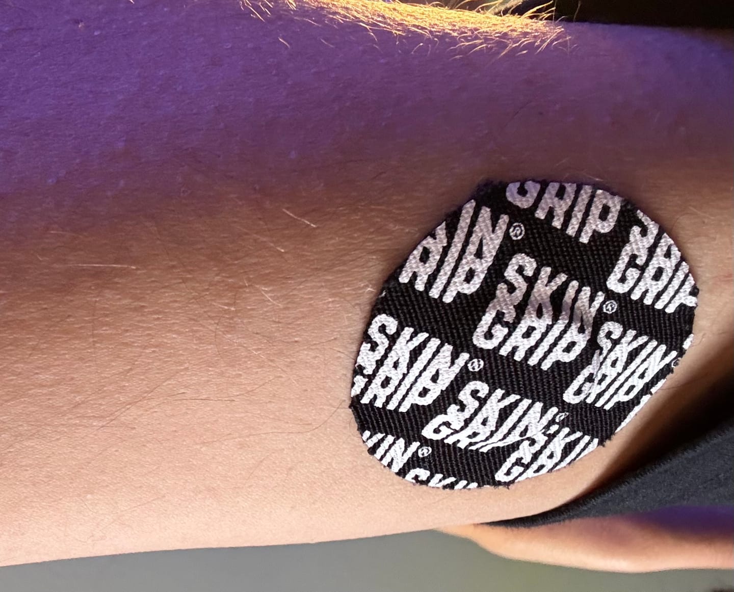 Customer photo review of Skin Grip MAX Freestyle Libre 3 Patches - 10 Pack