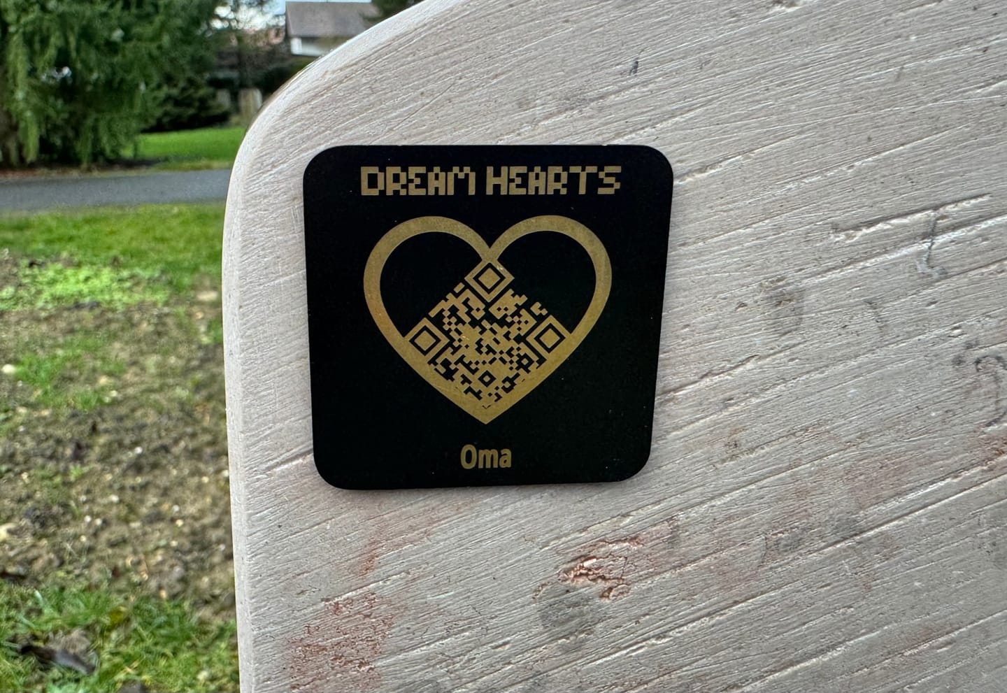 Customer photo review of DREAM HEARTS Medaille
