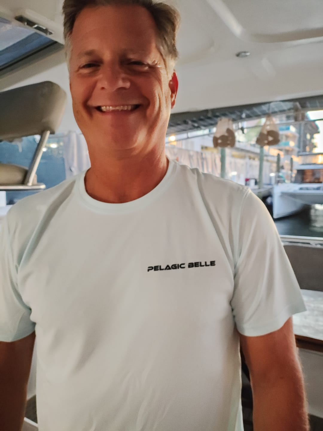 Customer photo review of Women's Cotton Custom Boat T-Shirts - Short Sleeve
