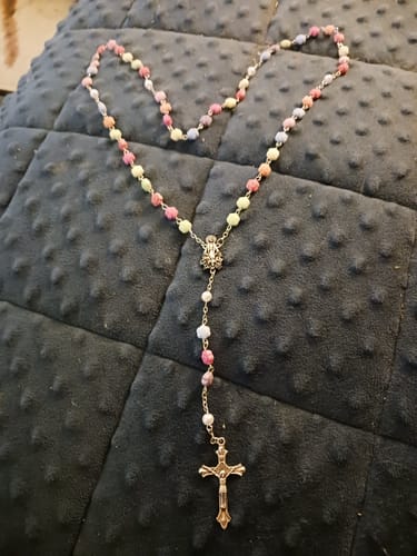 Customer photo review of FREE Mary's Little Garden Rosary