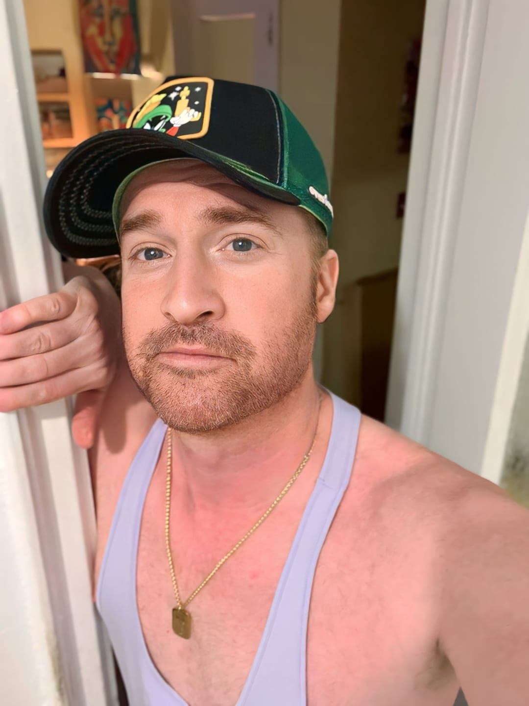 Customer photo review of OVERLORD X Looney Tunes: Wile E. Coyote Trucker Cap