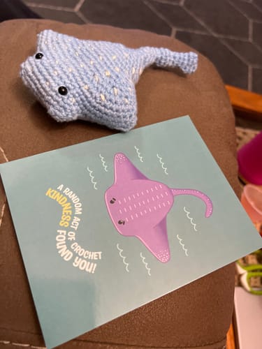 Customer photo review of Mega Bundle: 32 Crochet Greeting Cards & Matching Patterns Bundle