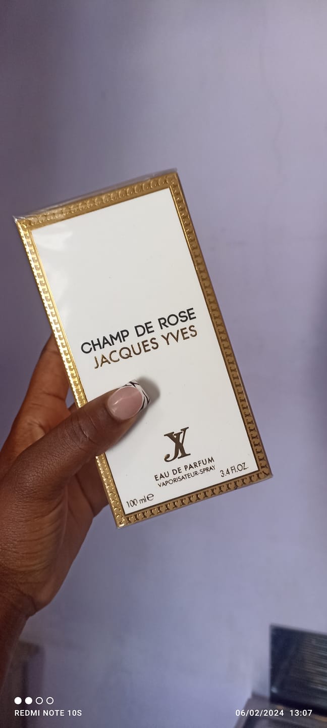 Customer photo review of Champ De Rose Jacques Yves EDP perfume 100ml