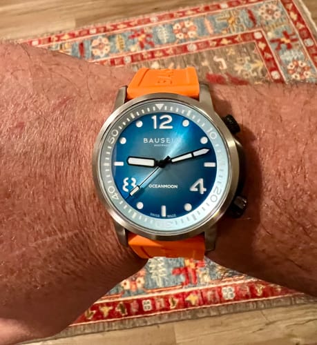 Customer photo review of OCEANMOON V | PACIFIC BLUE