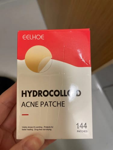 Customer photo review of Patchs anti boutons et acné