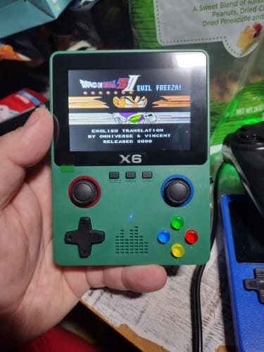 Reseña con foto de un cliente sobre Consola de videojuegos RetroGamer® portatíl