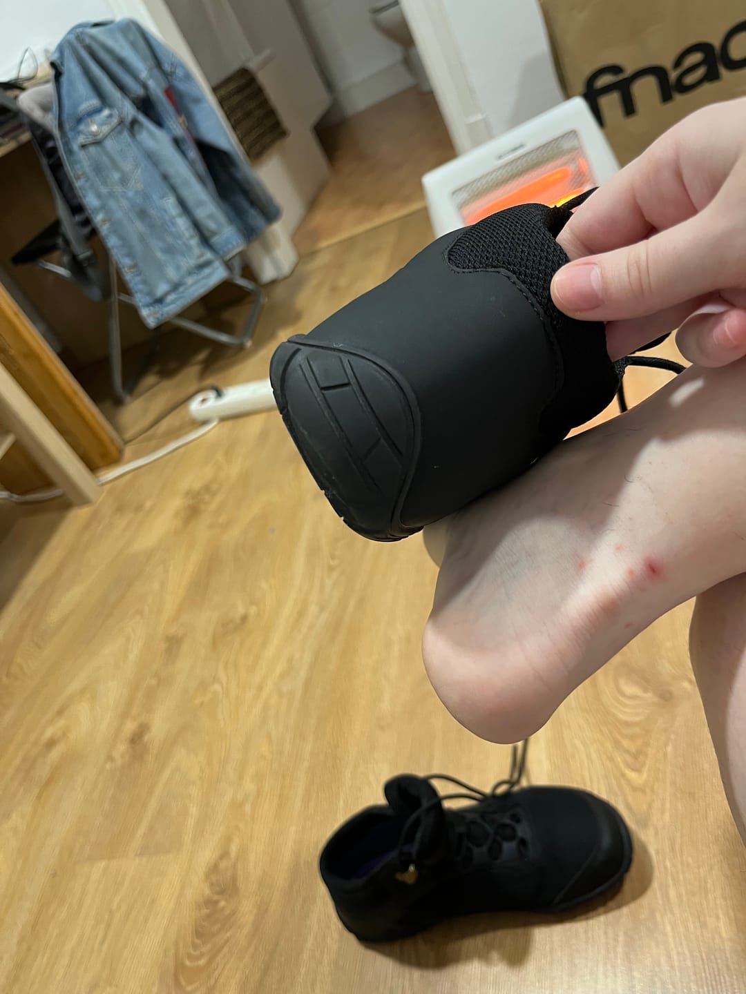 Customer photo review of Barefoot Free Walker Brave Ⅰ