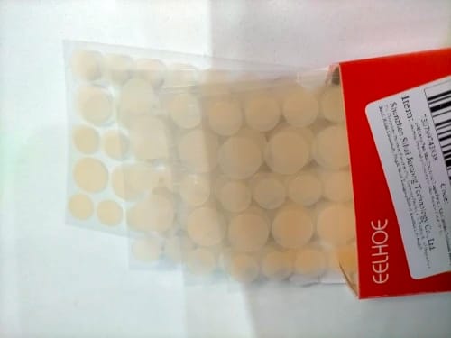 Customer photo review of Patchs anti boutons et acné