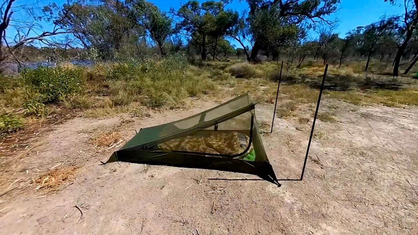 Customer photo review of Ultralight Bug Net Tent