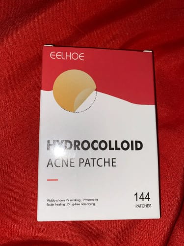 Customer photo review of Patchs anti boutons et acné